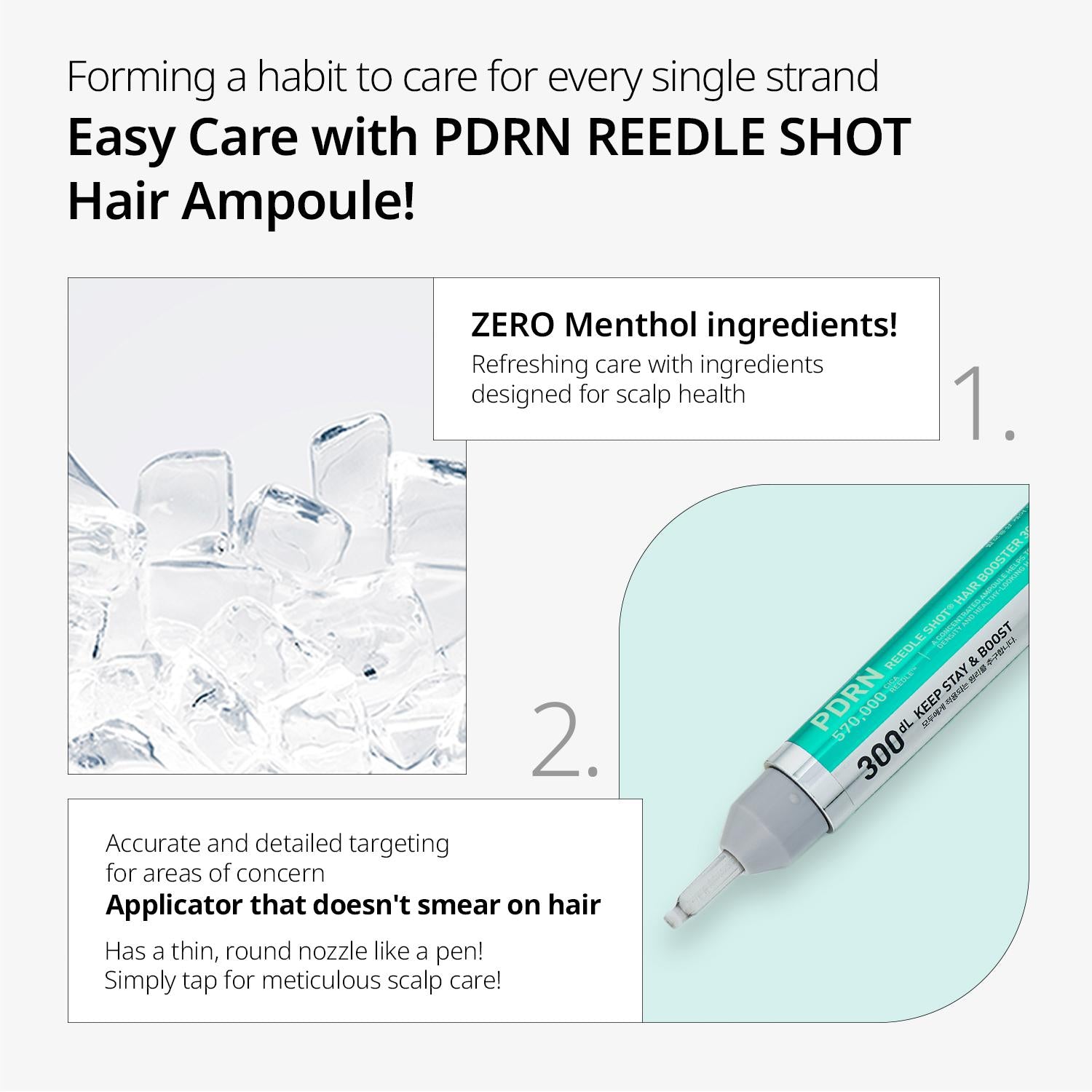 SKINIVATE™ PDRN REEDLE SHOT HAIR AMPOULE